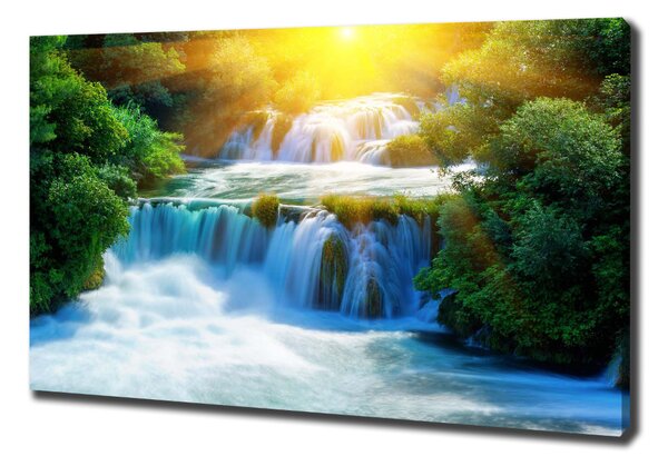 Tablou pe pânză canvas cascada Krka