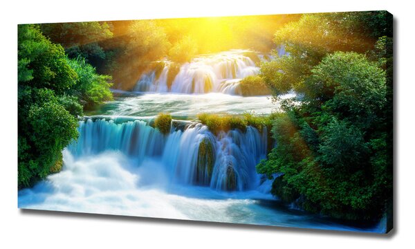 Tablou pe pânză canvas cascada Krka