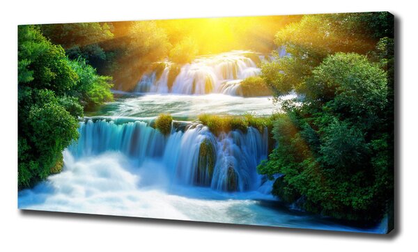 Tablou pe pânză canvas cascada Krka