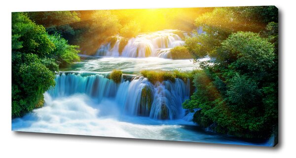 Tablou pe pânză canvas cascada Krka