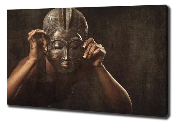 Tablou canvas mască africană