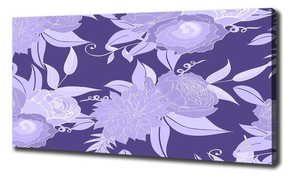 Tablouri tipărite pe pânză model floral
