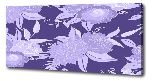 Tablouri tipărite pe pânză model floral
