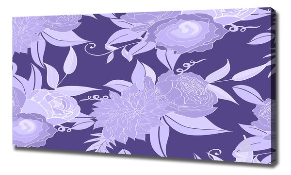 Tablouri tipărite pe pânză model floral