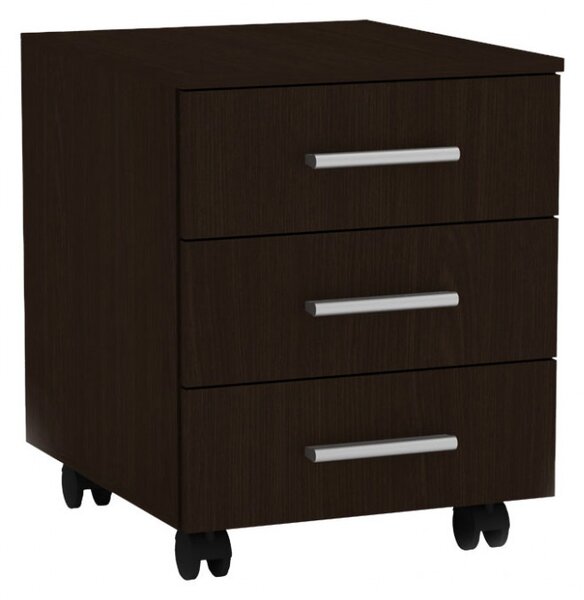 Comoda cu roti Luke wenge 40x48.5x53.5cm