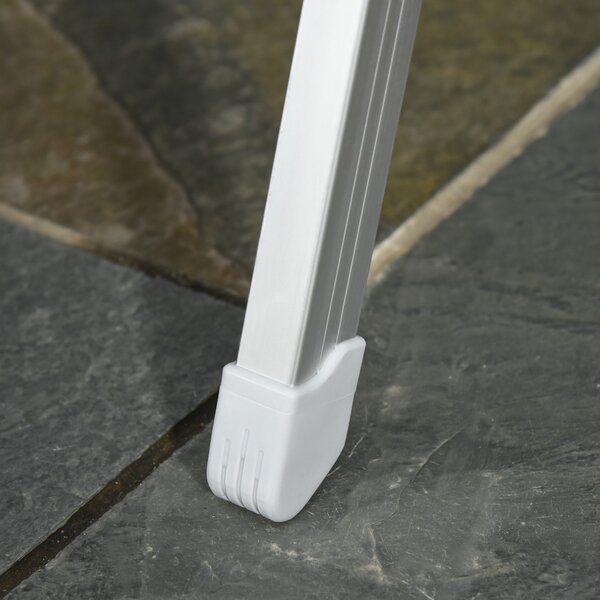 Outsunny Scaun de Pescuit Pliabil cu Cotiere și Spătar Înălțat Reglabil, 75x61.5x76-115 cm, Gri | Aosom Romania