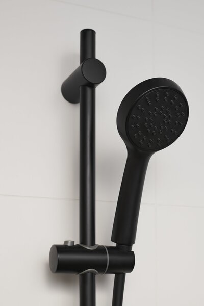 KFA Armatura Sparc set de duș perete negru 841-371-81
