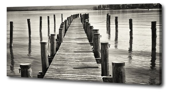 Print pe canvas debarcader din lemn