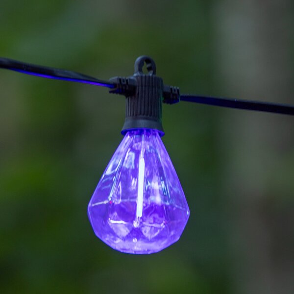 Sirius Ghirlandă luminoasă LED Marcus multi, set de pornire, 3 m, solară/cu priză, Multicolor, Plastic
