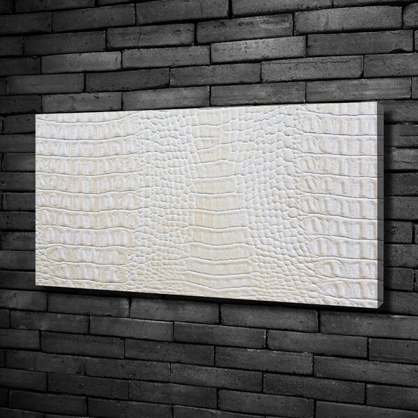 Print pe canvas piele de crocodil