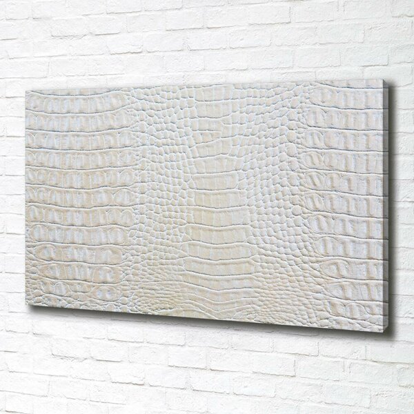 Print pe canvas piele de crocodil