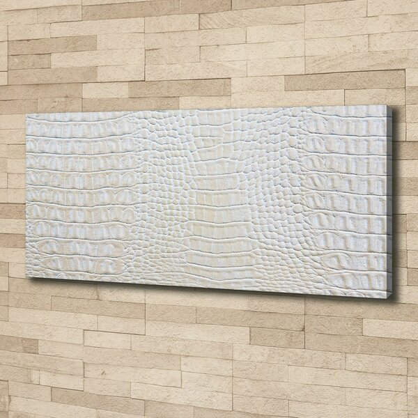 Print pe canvas piele de crocodil