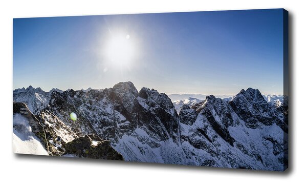 Tablou pe pânză Iarna în Munții Tatra