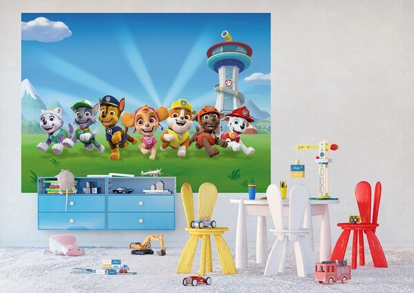 Foto-tapet copii Paw Patrol 252 x 182 cm, 4 piese