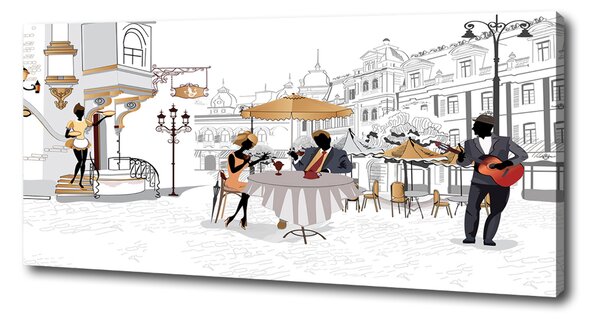 Tablou canvas Cafenea