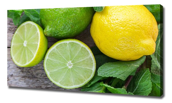 Tablou canvas Lime si lamaie