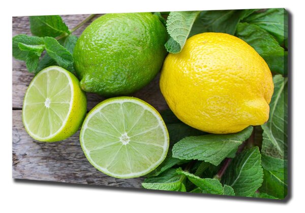 Tablou canvas Lime si lamaie