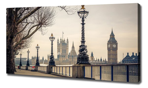 Imprimare tablou canvas Londra toamna