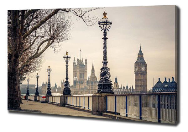 Imprimare tablou canvas Londra toamna