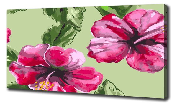 Imprimare tablou canvas flori Hawaii