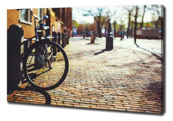 Tablou canvas Biciclete în Amsterdam