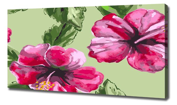 Imprimare tablou canvas flori Hawaii
