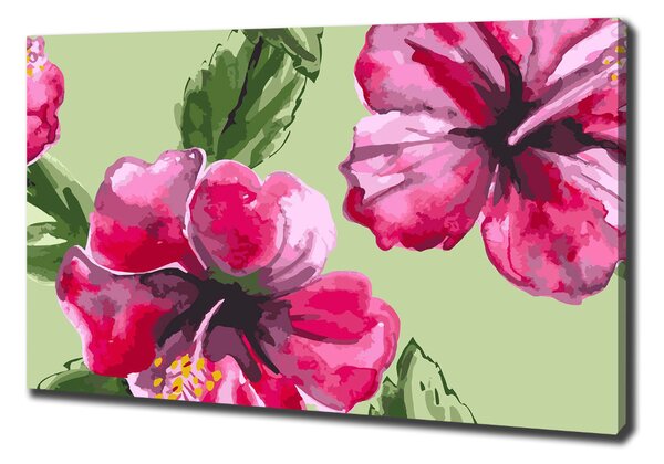 Imprimare tablou canvas flori Hawaii