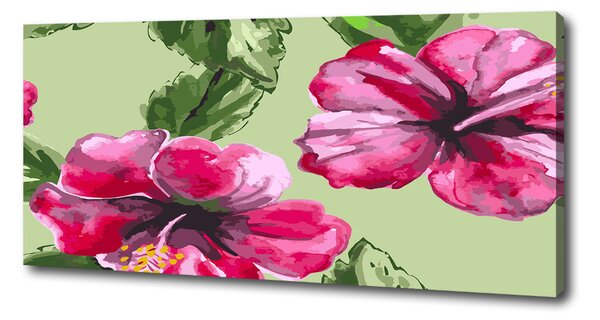 Imprimare tablou canvas flori Hawaii