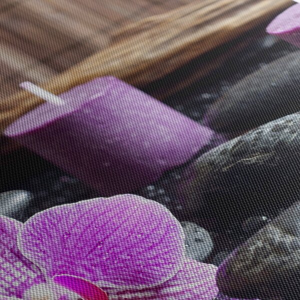 Tablou - Relaxare (cu ceas) (90x30 cm)