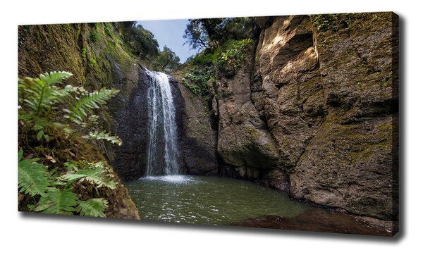Pictură pe pânză Cascada în Sardinia