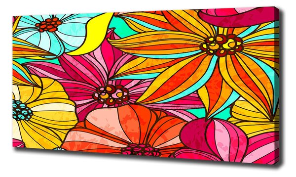 Tablou pe pânză model floral