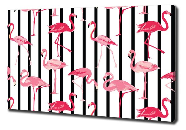 Pictură pe pânză baruri Flamingos