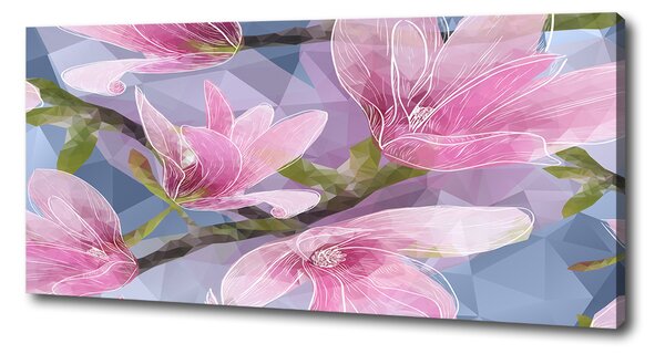 Tablou pe pânză canvas magnolie roz