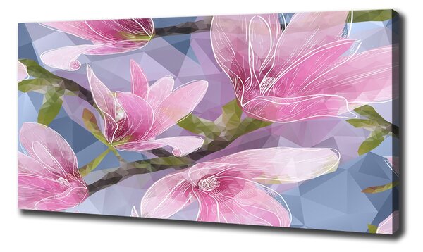 Tablou pe pânză canvas magnolie roz