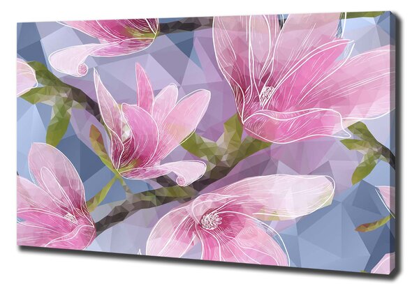Tablou pe pânză canvas magnolie roz
