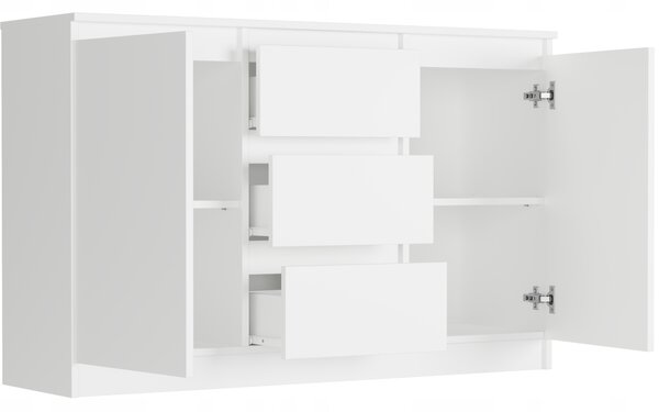 Comodă Relta (alb). Promo -20%. 1151446