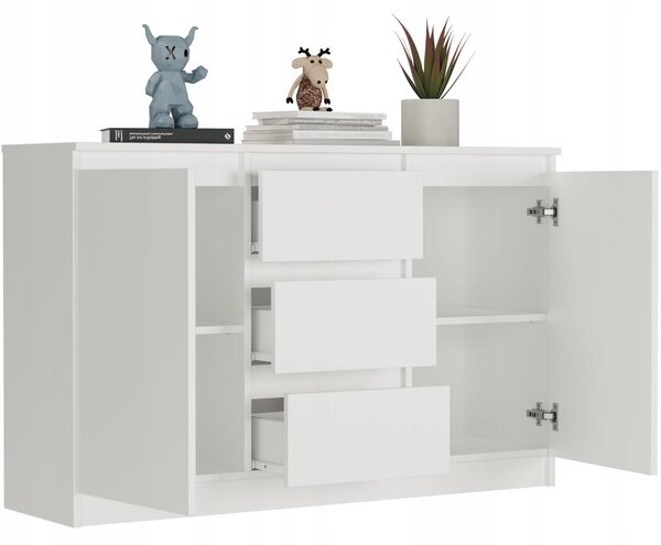 Comodă Relta (alb). Promo -20%. 1151446