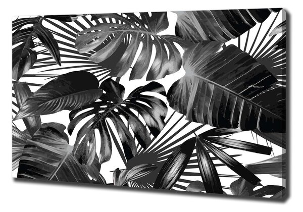 Imprimare tablou canvas frunze tropicale