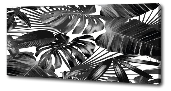 Imprimare tablou canvas frunze tropicale
