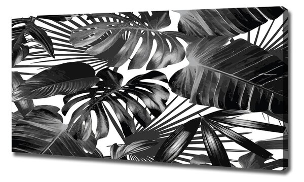 Imprimare tablou canvas frunze tropicale