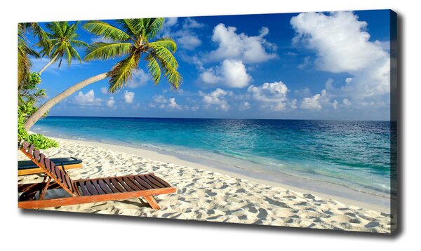 Tablouri tipărite pe pânză plaja tropicala