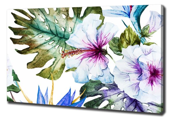 Tablou pe pânză flori Hawaii