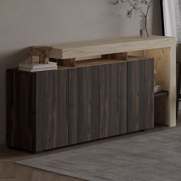 Dulap Belezza 1 (travertin + nuc). Promo -14%. 1153279