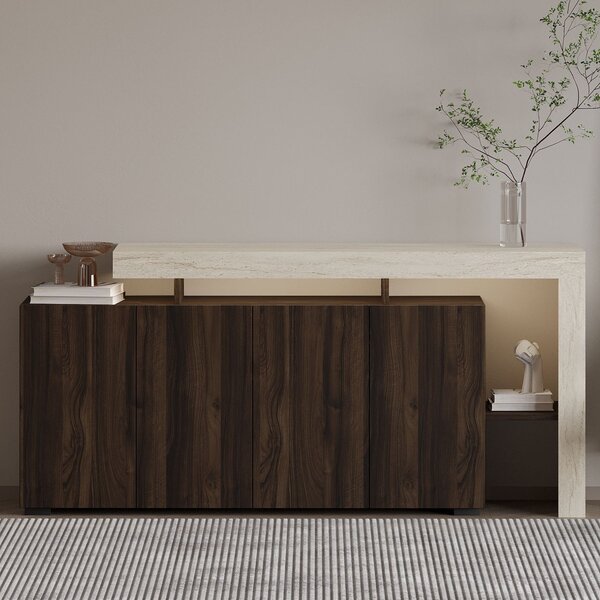 Dulap Belezza 1 (travertin + nuc). Promo -14%. 1153279
