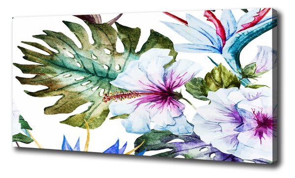 Tablou pe pânză flori Hawaii