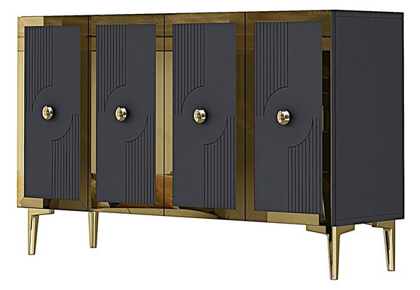 Dulap Pegasuso (antracit + auriu). Promo -19%. 1153621