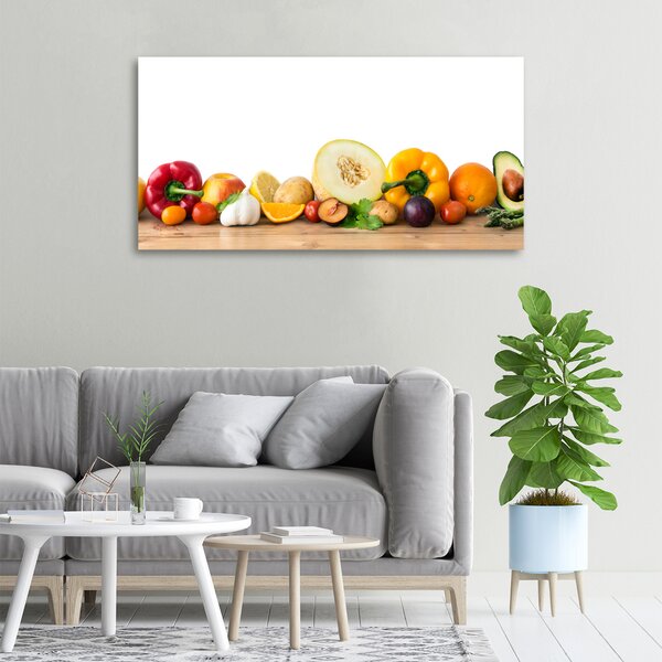 Print pe canvas Fructe si legume