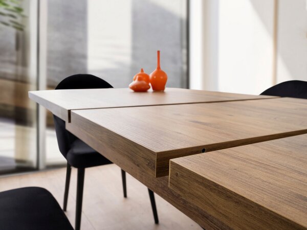 Masă extensibilă (pentru 8 persoane) Facke (maro). Promo -22%. 1153367