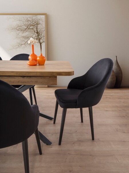 Masă extensibilă (pentru 8 persoane) Facke (maro). Promo -22%. 1153367