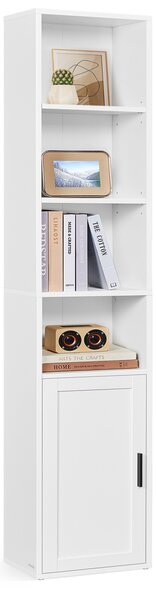 Biblioteca Vasagle Alb 31.8x24x175 cm